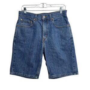 Y2K Levi's Jean Shorts Mens 30 Jorts Blue Denim‎ Regular Fit 5 Pocket